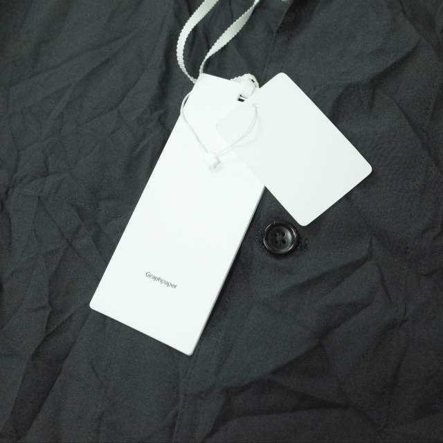 新品 Graphpaper グラフペーパー 21SS Wrinkled French Work Jacket 皺