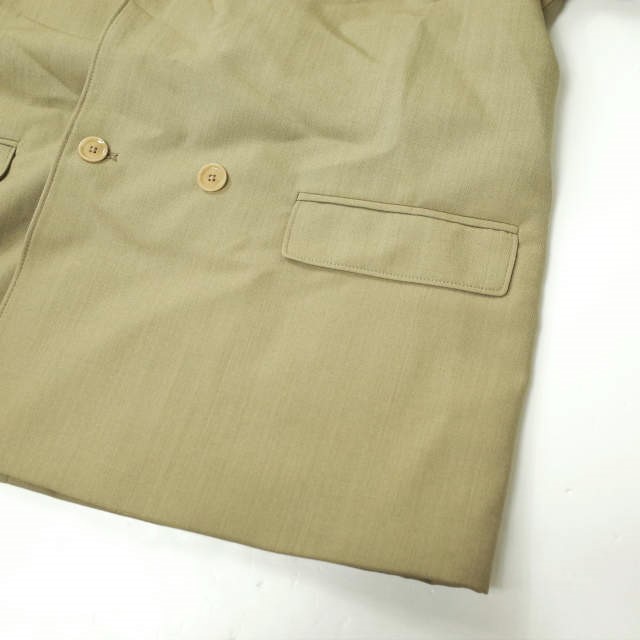 新品 LEMAIRE ルメール 22SS BOXY DB JACKET トロピカルポリウール