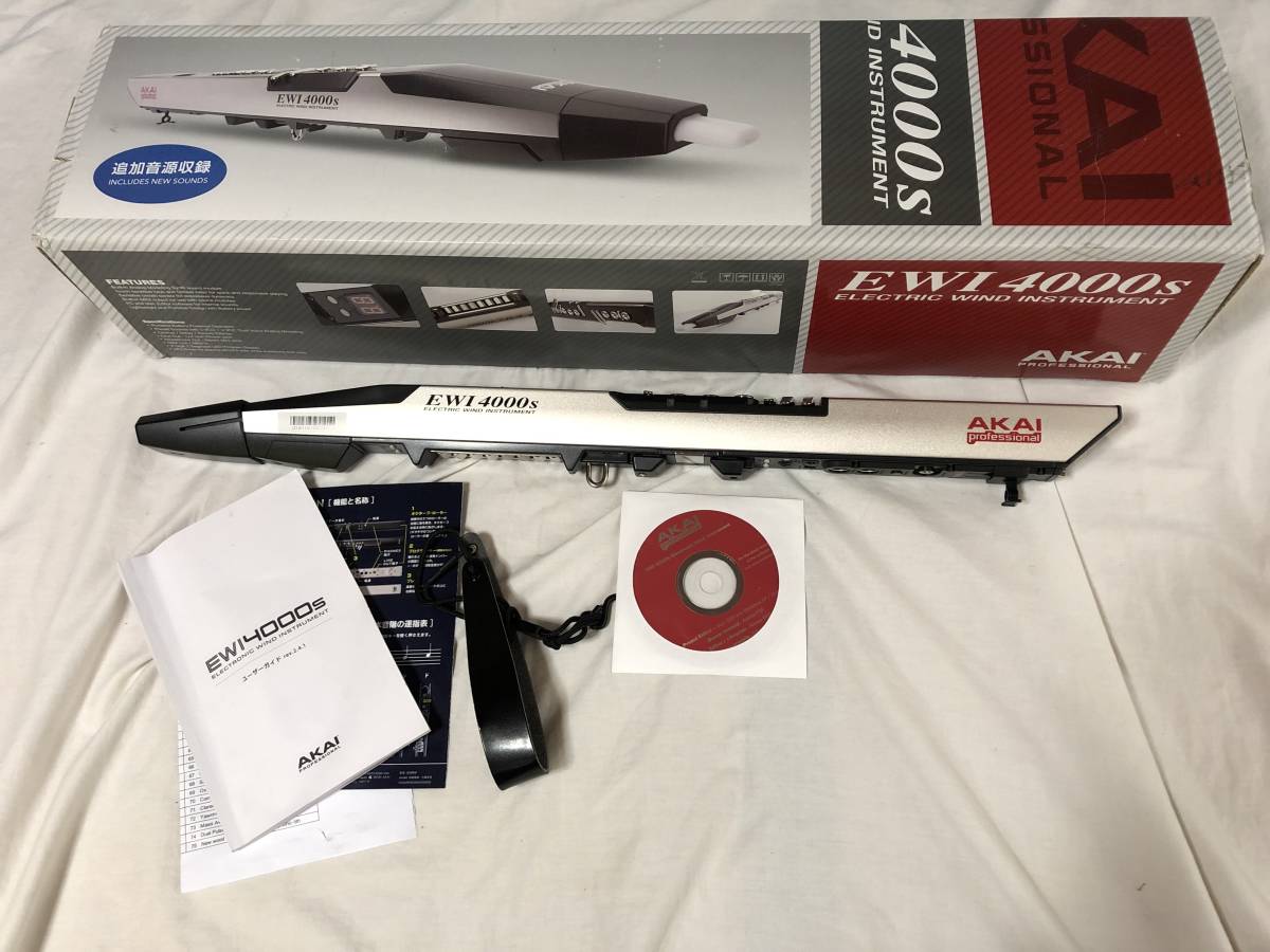 AKAI ウィンドシンセサイザー EWI 4000s アカイ ② | sweatreno.com