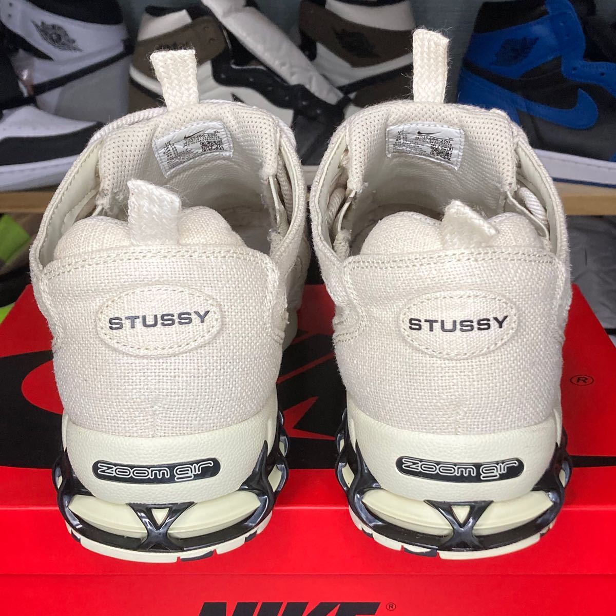 極レア NIKE × STUSSY 29cm ナイキ エアズーム スピリドン ケージ2