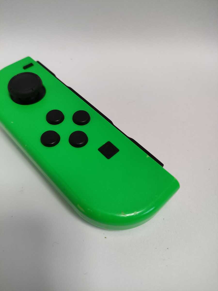 ★動作確認済み★Nintendo Switch ジョイコン ネオングリーンL左のみ ニンテンドースイッチ Joy-Con (L) CQ4