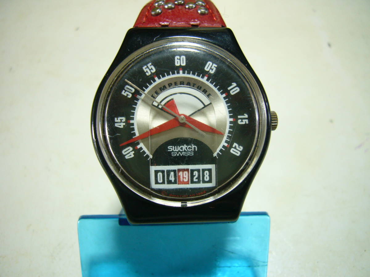 ★スウォッチ Swatch TEMPERATURE 1994年 メンズ時計の画像1