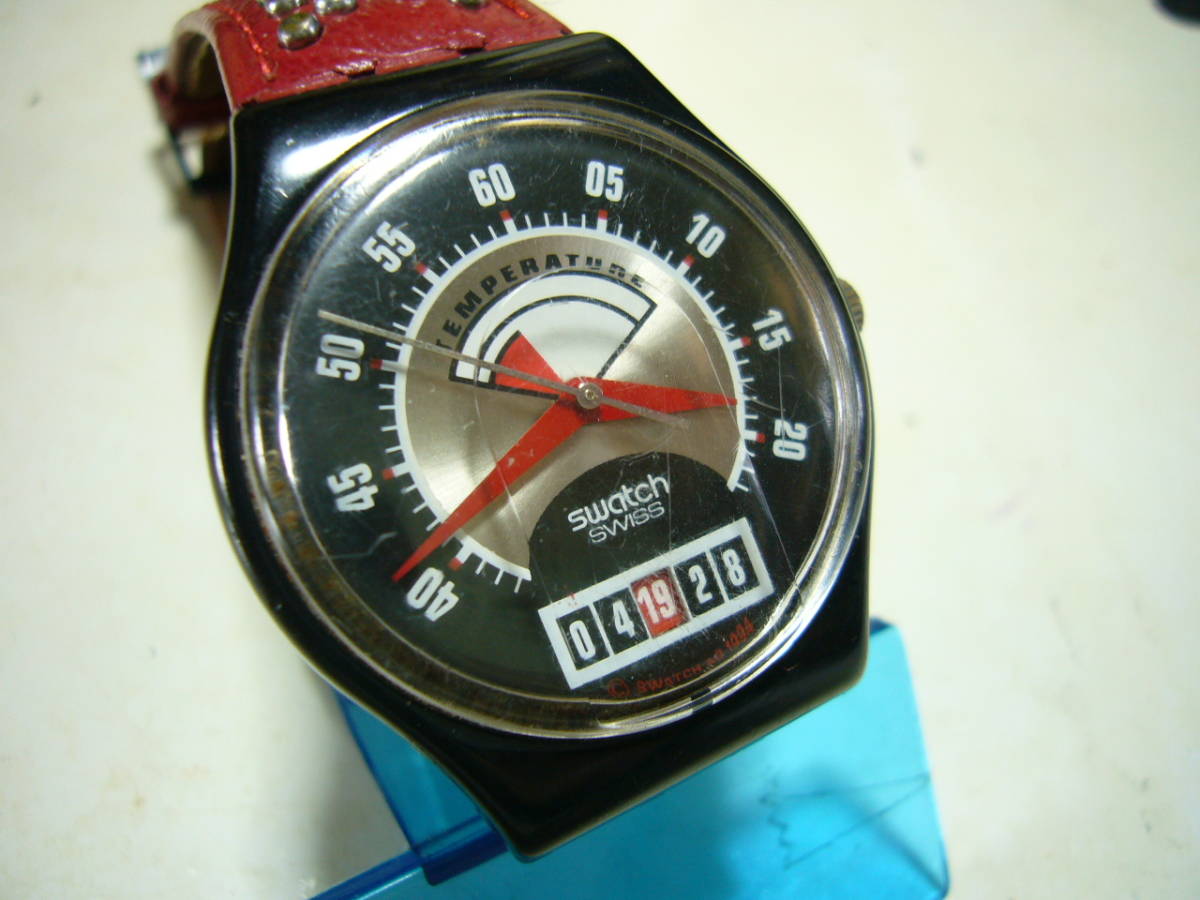 ★スウォッチ Swatch TEMPERATURE 1994年 メンズ時計の画像2