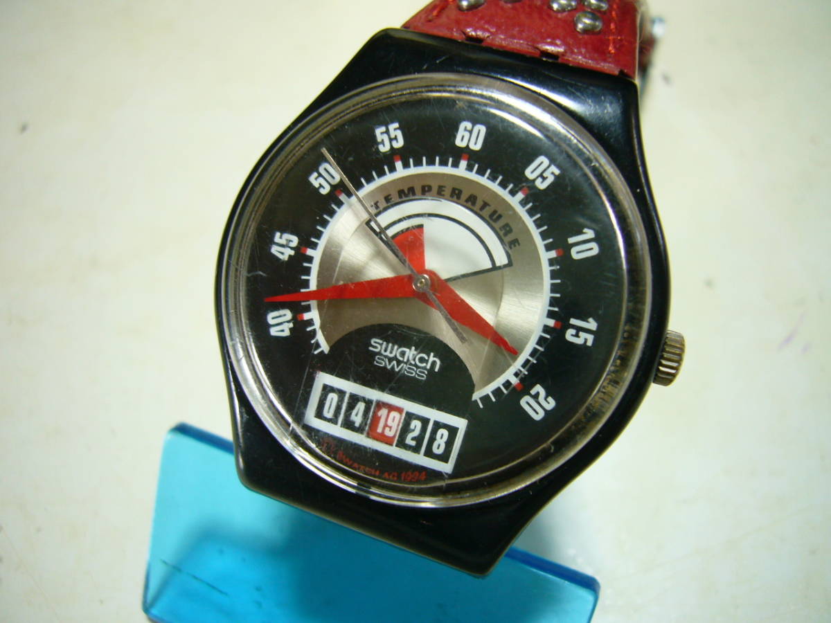 ★スウォッチ Swatch TEMPERATURE 1994年 メンズ時計の画像3