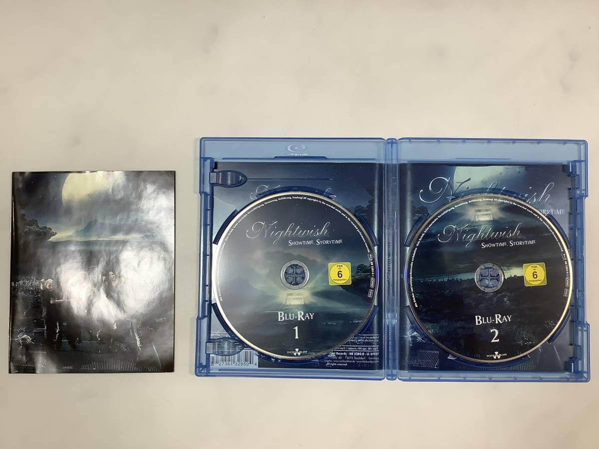 NIGHTWISH ナイトウイッシュ「SHOWTIME,STORYTIME」海外版正規品ブルーレイ Blu-ray 国内ブルーレイデッキ再生確認済み_画像3