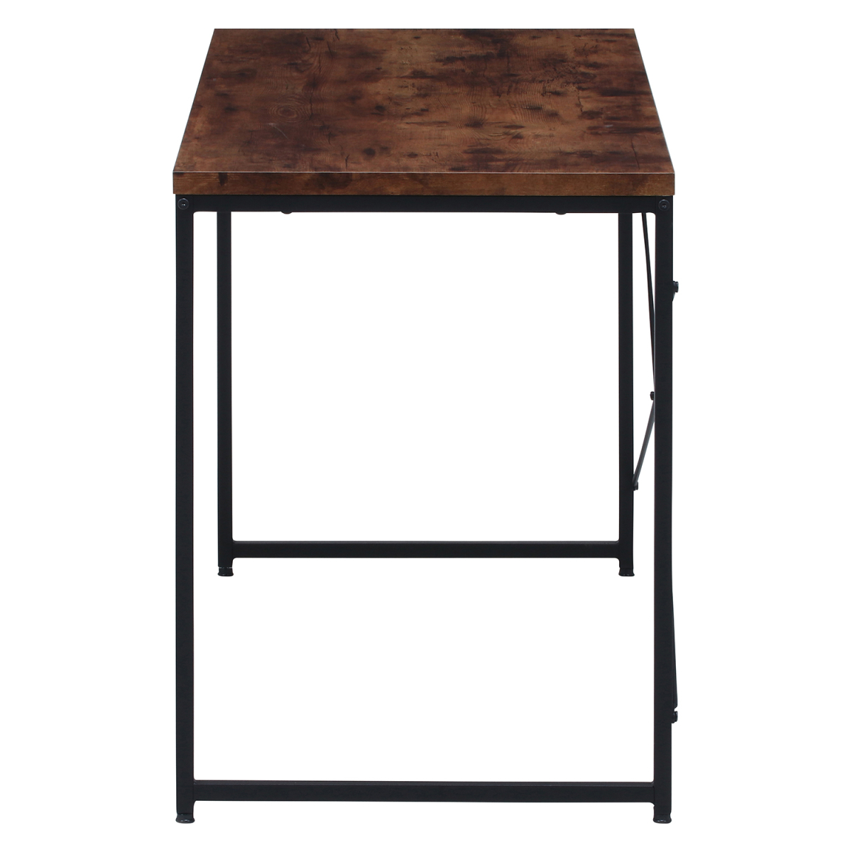  Work desk wide table width 120cm depth 55cm Brown [ new goods ][ free shipping ( one part region excepting )]