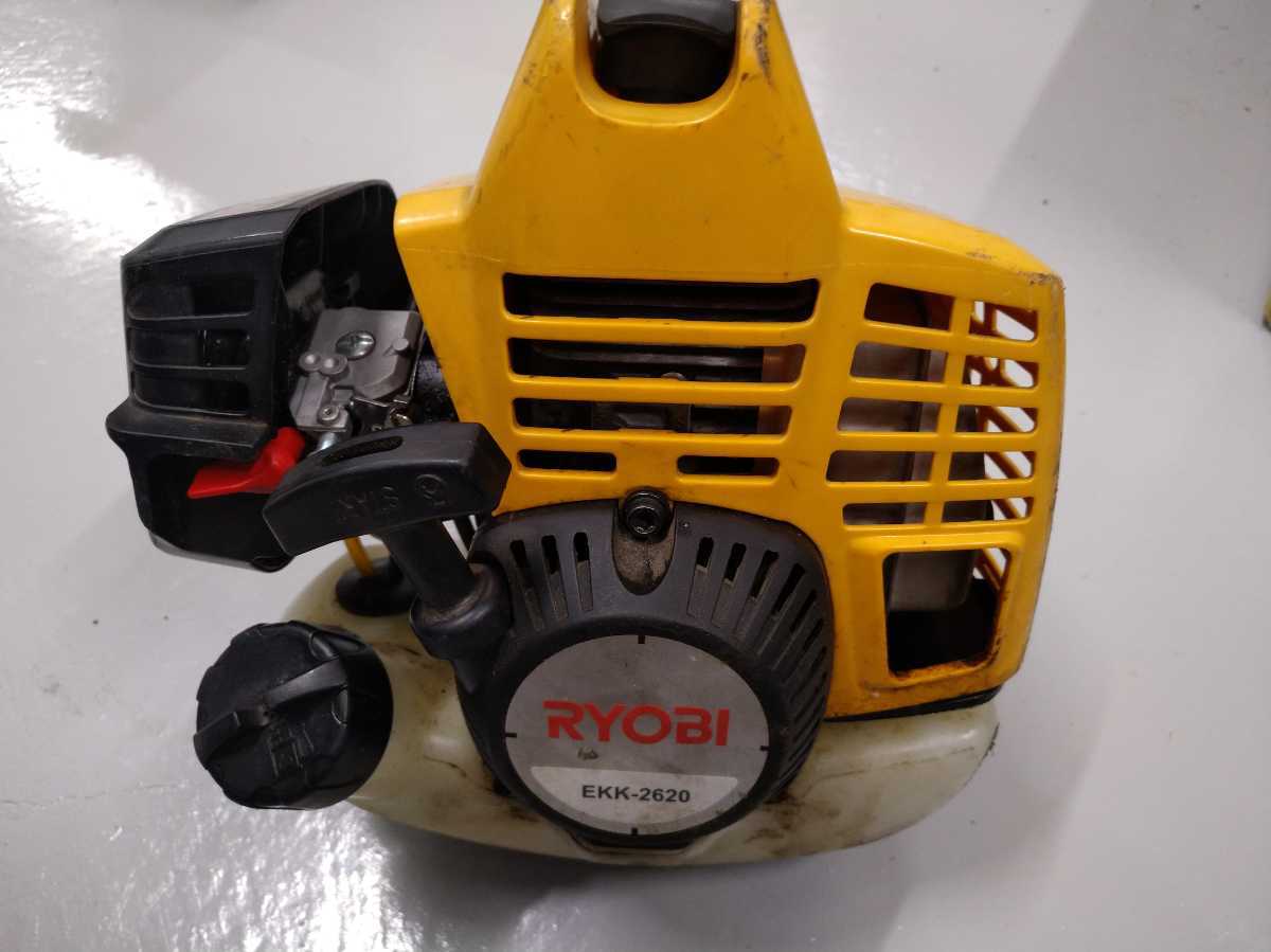 RYOBI リョービ 刈払機 EKK-2620 エンジン本体 草刈機 農業 農業機械 農機具 ジャンク 動作未確認 エンジンのみ 部品取り