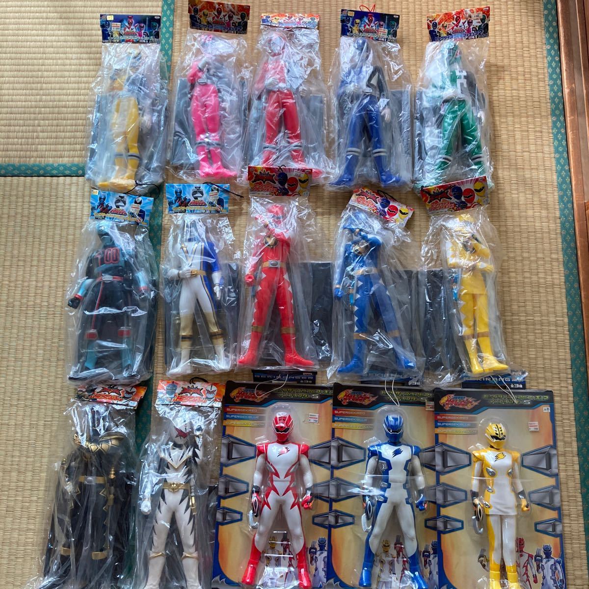 昭和 スーパーヒーロー戦隊 敵キャラ ソフビ フィギュア 10体 セット