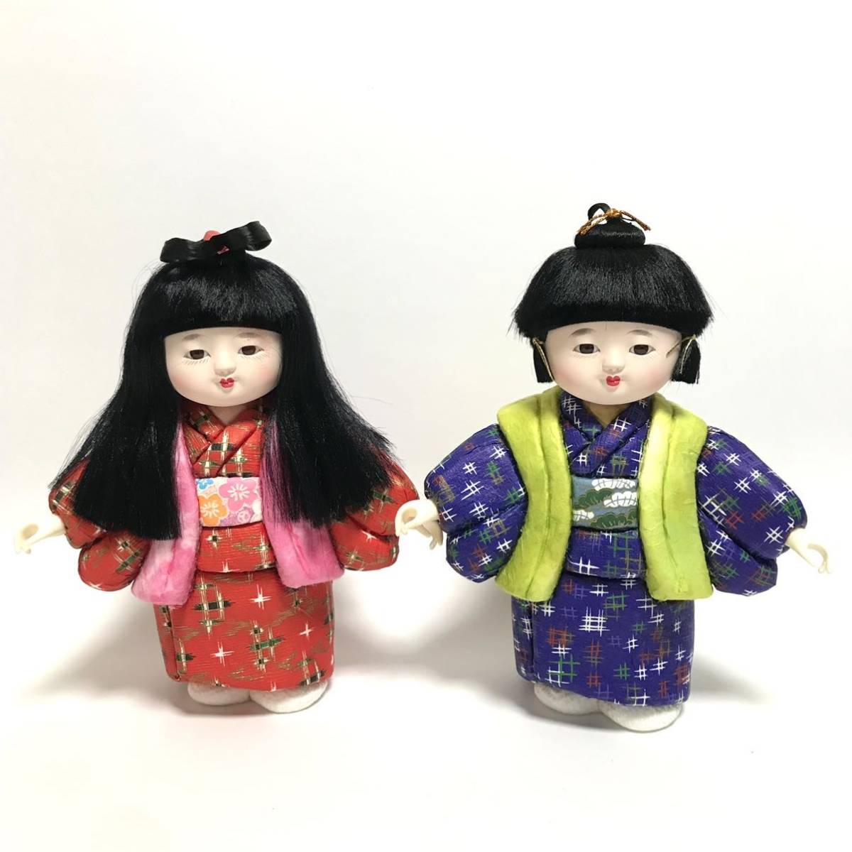 在庫処分】 男の子と女の子の日本人形 cinemusic.net