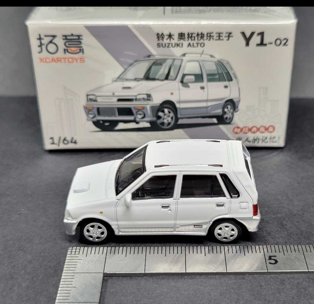 国内発送 1/64 拓意 ミニカー スズキ アルト シュリンク xcartoys 白 ...