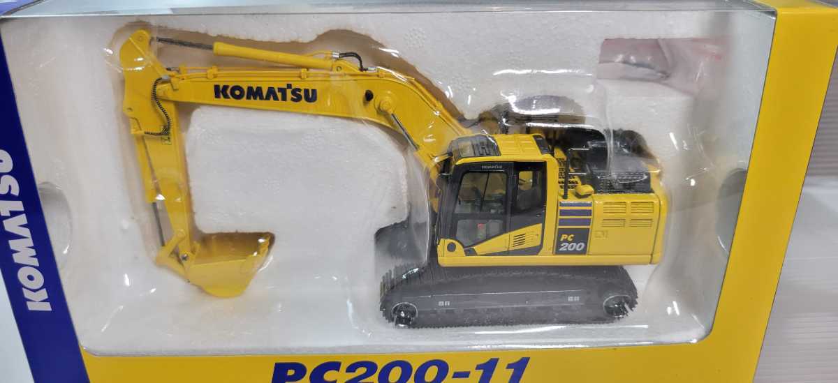 Yahoo!オークション - コマツ 油圧ショベル KOMATSU 1/50 PC200 Yahoo!オークション - コマツ 油圧ショベル KOMATSU 1/50 PC200