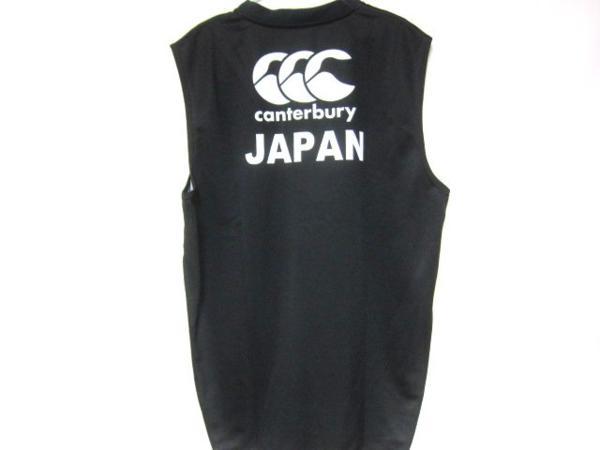 春先取りの CANTERBURYカンタベリーラグビー日本代表練習用ジャージ4L