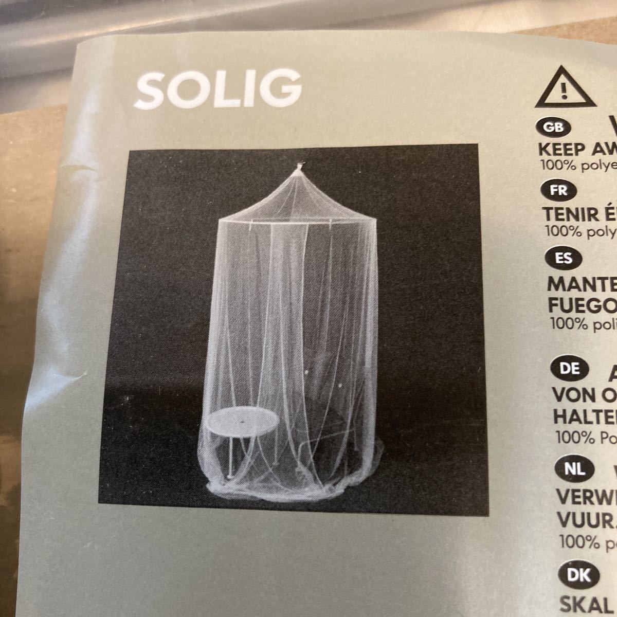  Ikea небо крышка противомоскитная сетка SOLIG инструкция по эксплуатации есть сборный тип репеллент уличный палатка ... развлечение ребенок часть магазин bed .. sama chu-ru