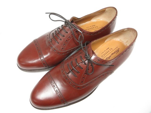 Santoni サントーニ パンチドキャップトゥ