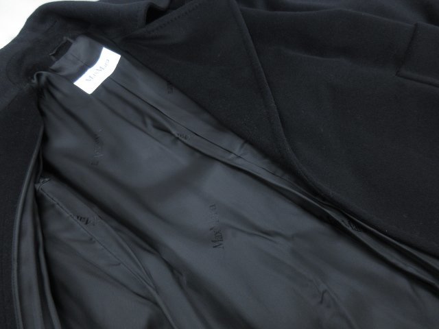 □美品【マックスマーラ Max Mara】カシミア混 ベルト付き マキシ丈