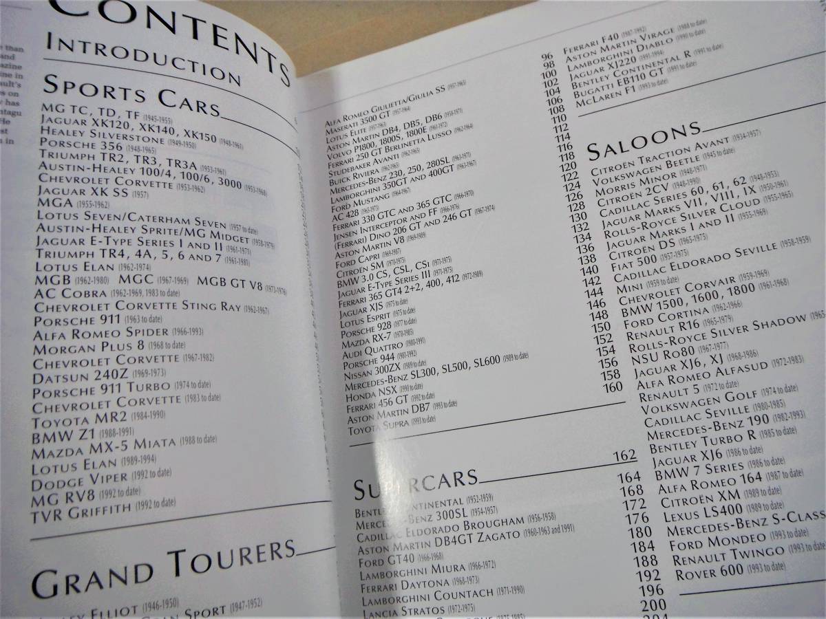 !洋書!クラシックカーの50年「50 YEARS OF CLASSIC Cars」JONATHAN WOOD_画像2