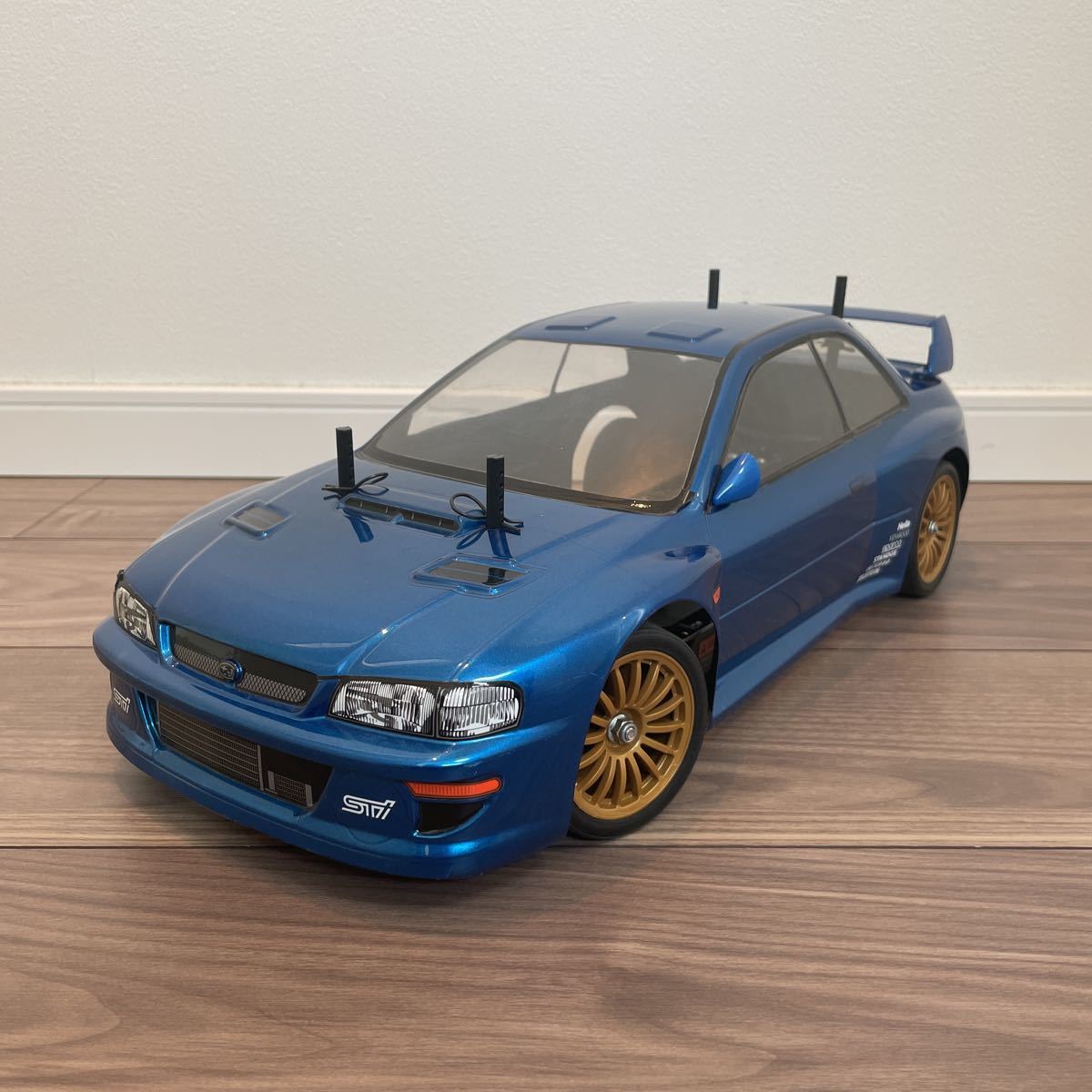 スバル インプレッサ 22B STI ラリー 1/10RCボディ TAMIYA 流行