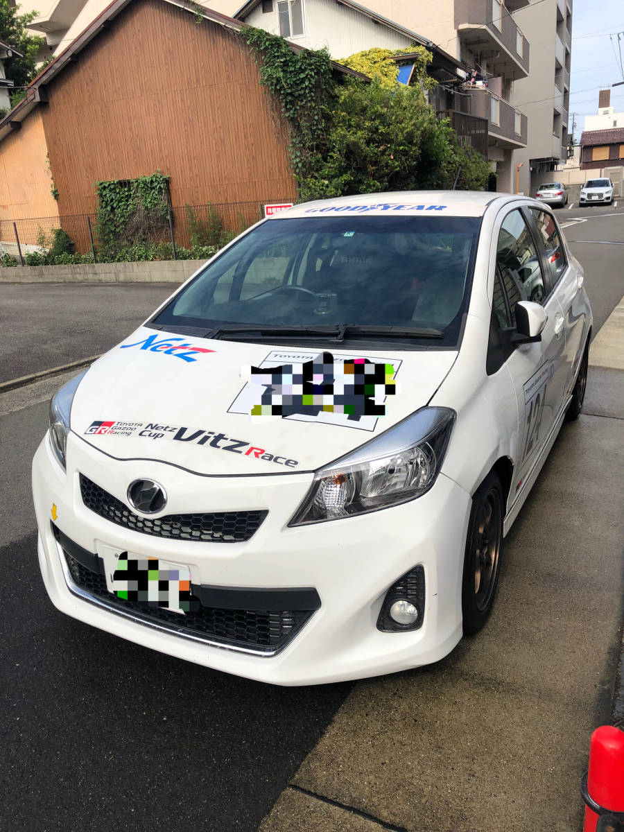 ワンメイクレース用ヴィッツ Vitz TRD Racing 前期 MT 即サーキット走行可能 ロールゲージ ダウンサス フルバケシート ホイルRays CE-28 _画像8