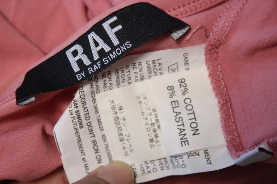 RAF SIMONS Raf Simons удилище man футболка трикотаж с коротким рукавом 46