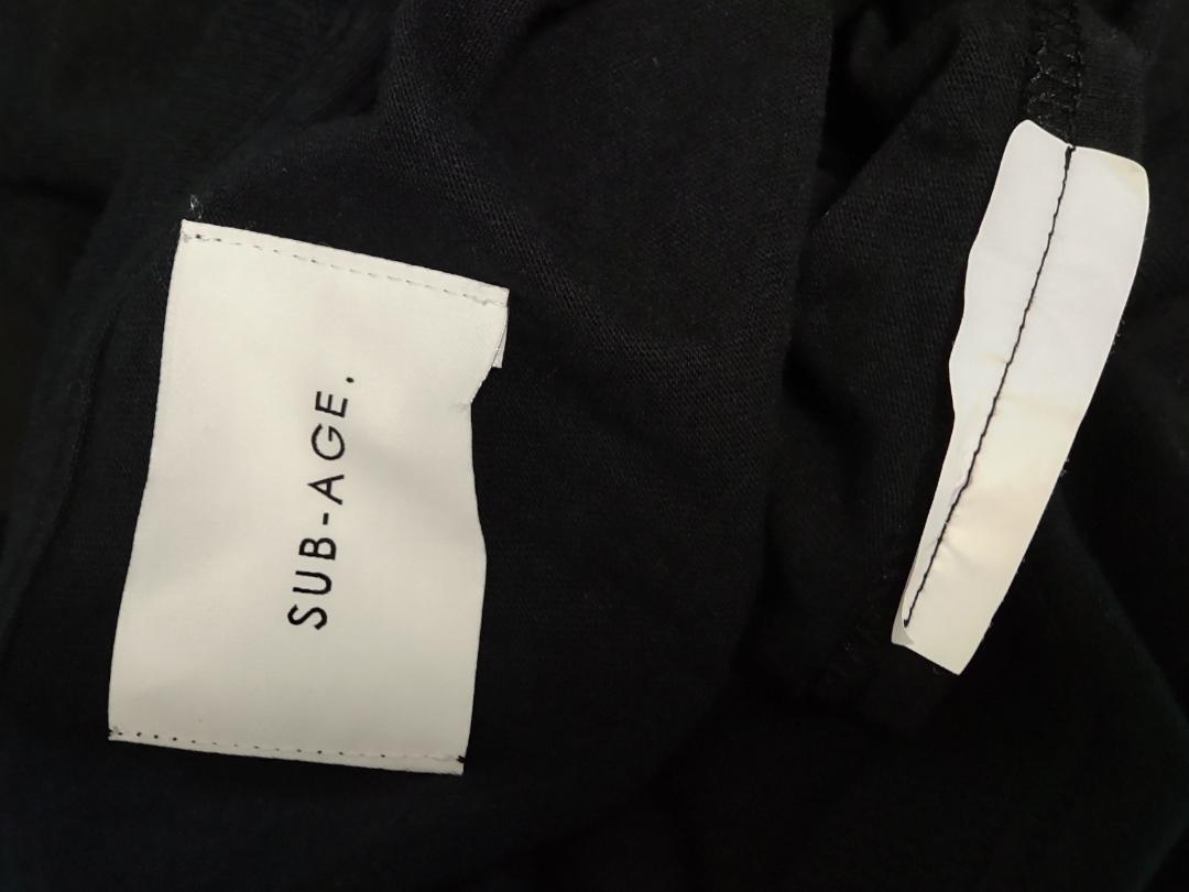 20ss サベージ Tシャツ 長袖 ロンt カットソー プリント SUB-AGE