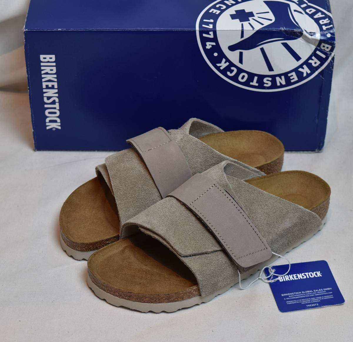 SALE!! BIRKENSTOCK ビルケンシュトック Kyoto Gray Taupe 40 26cm相当