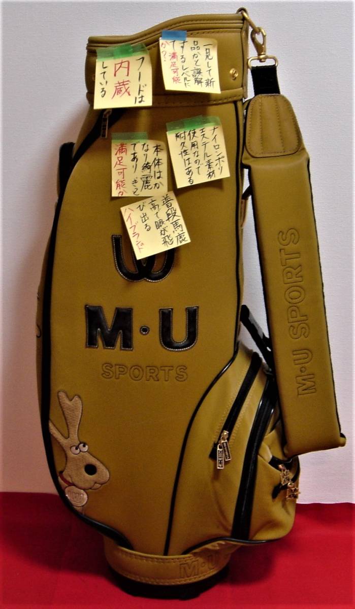 切売販売 【新品】キャディバッグ ミエコウエサコ ファイヤー ホワイト