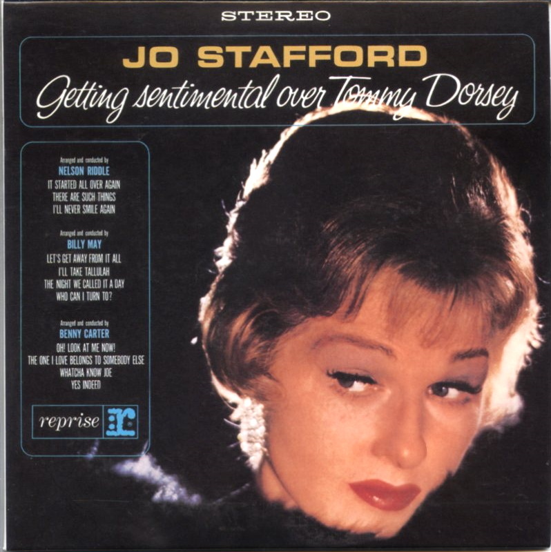 紙ジャケ/ Jo Stafford / Getting Sentimental Over Tommy Dorsey / Reprise MZCF-1025 _画像1