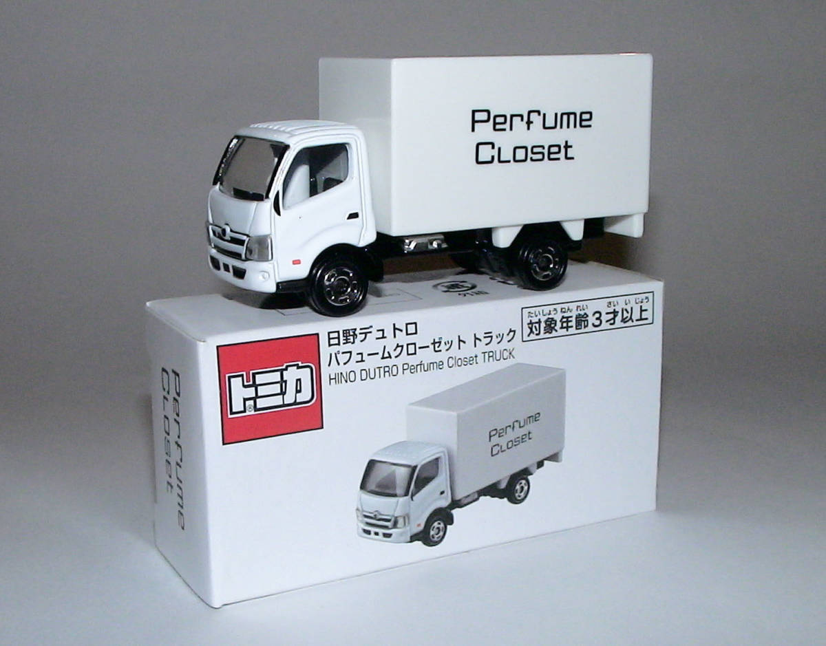 新品 パフュームクロゼットトラック 日野デュトロ HINO DUTRO Perfume Closet TRUCK_画像1