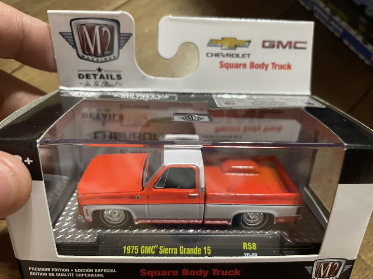 M2 machines マシーン 1975 GMC Sierra Grande 15 chevrolet c10 c1500 シボレー シエラ シルバラード ピックアップトラック_画像1