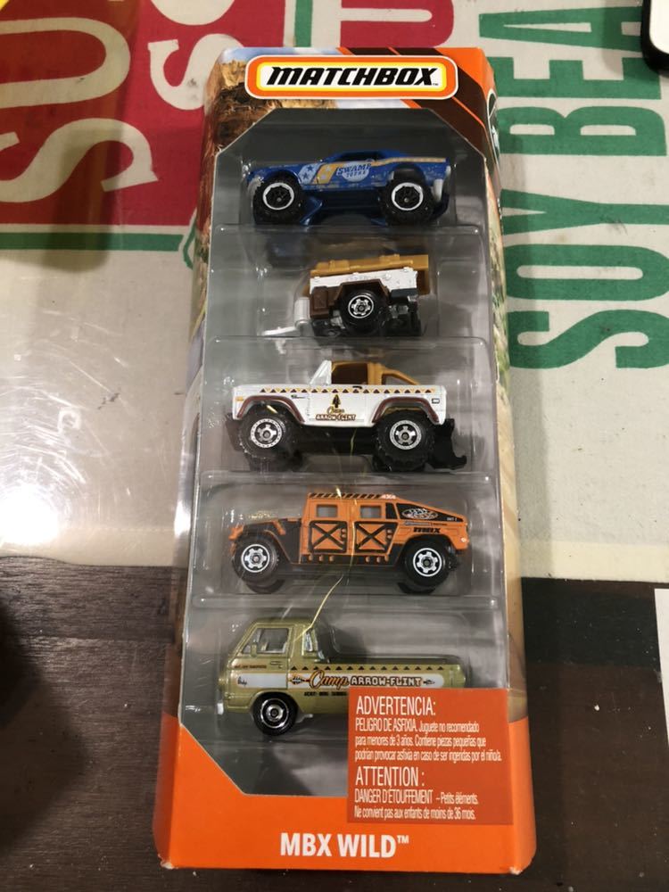 安心送料込宅急便コンパクト 5カー パック MATCHBOX mustang bronco econoline マッチボックス マスタング ブロンコ エコノライン_画像1