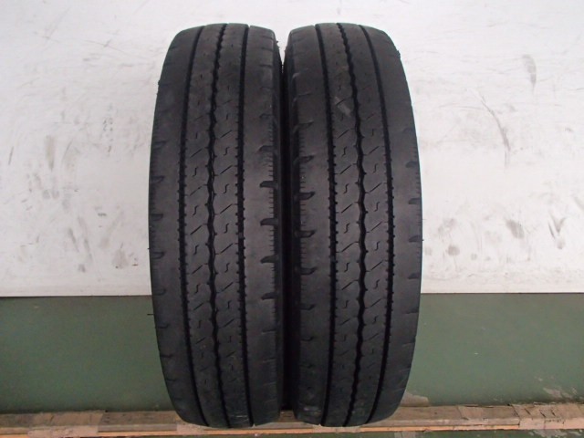 L10983-トーヨータイヤ M637 205/80R17.5 120/118L 中古 8分山 2本セット サマータイヤ 2012年製_画像1