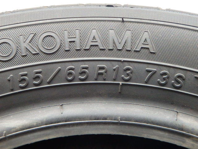 ヨコハマ S306 155/65R13 73S 未使用 1本のみ サマータイヤ 2016年製_画像3