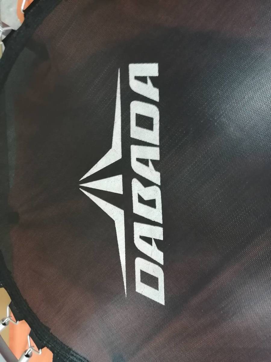 【中古】大阪引取歓迎 DABADA トランポリン 本体102cm マット116×118cm 耐荷重110kg 室内用トランポリン エクササイズ【KTHA005】の画像2