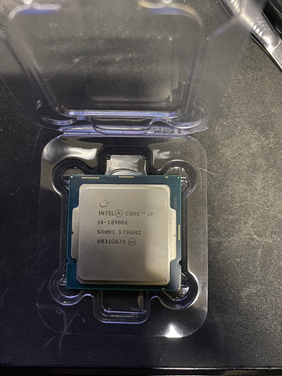 Intel core i9 10900k ジャンク_画像1