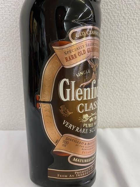 仙17　Glenfiddich グレンフィディック クラシック シングルモルトスコッチウイスキー 700ml 43%　未開封　古酒　箱無し_画像2