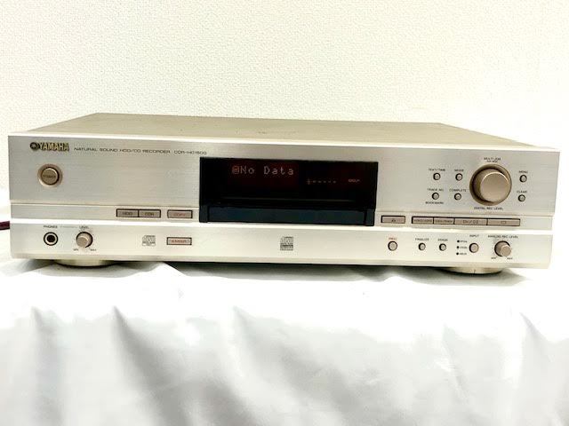 YAMAHA ヤマハ CDR-HD1500 HDD/CDレコーダー 通電のみ確認 smcint.com