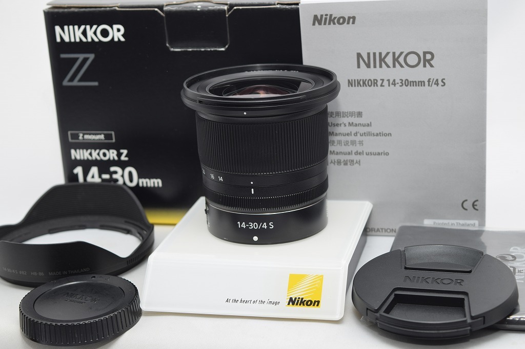 ☆Nikon ニコン NIKKOR Z 14-30mm F4 S☆元箱付・レンズフード付 smk
