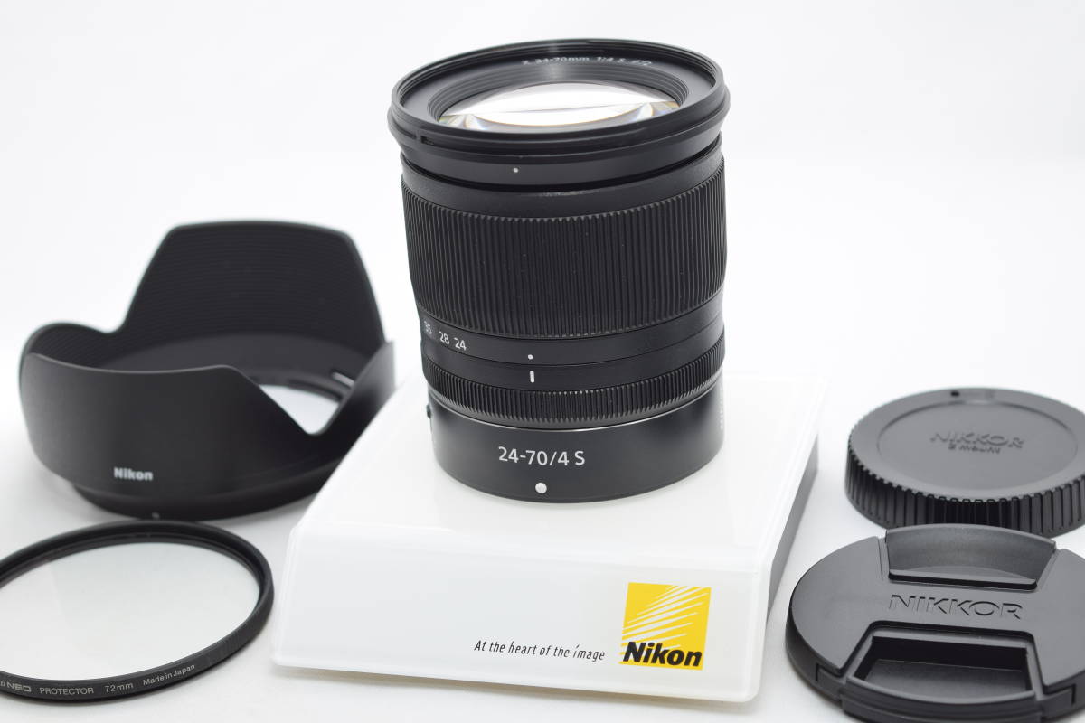 美品☆Nikon ニコン NIKKOR Z 24-70mm F4 S☆おまけ付・レンズフード付