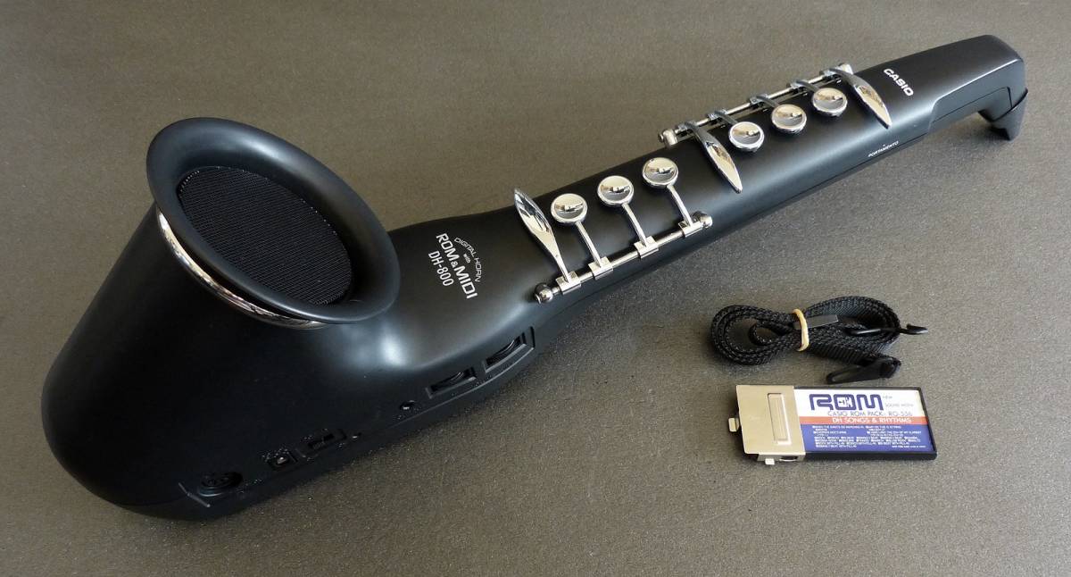 CASIO カシオ DIGITAL HORN デジタルホーン 電子サックス DH-800 美品