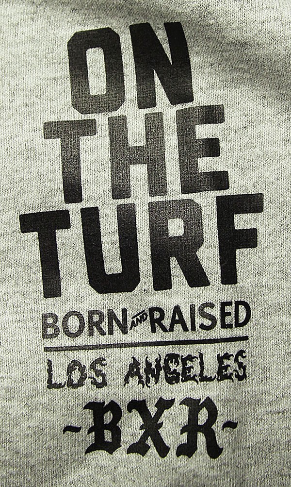 Born X Raised (ボーンアンドレイズド) Tシャツ On The Turf T-Shirt Grey_画像6