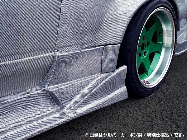 【ORIGIN Labo. ATTACK LINE】 オリジン FRP アタックライン サイドステップ NISSAN 180SX RPS13 全年式 (D-196-SS)_画像3