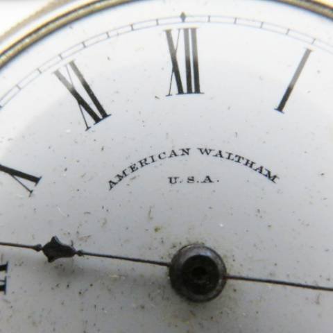 懐中時計　ＣＷＣＣＯ　ウォルサム　３０６９　手巻き　ヴィンテージ　ジャンク_画像3
