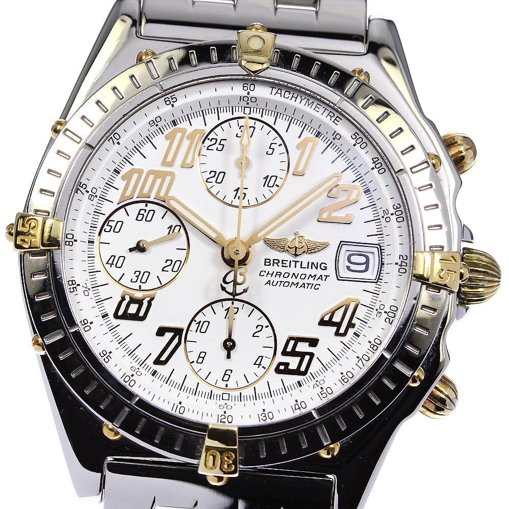 海外販売× 美品 Breitling ブライトリング 7連パイロットブレス ビコロ