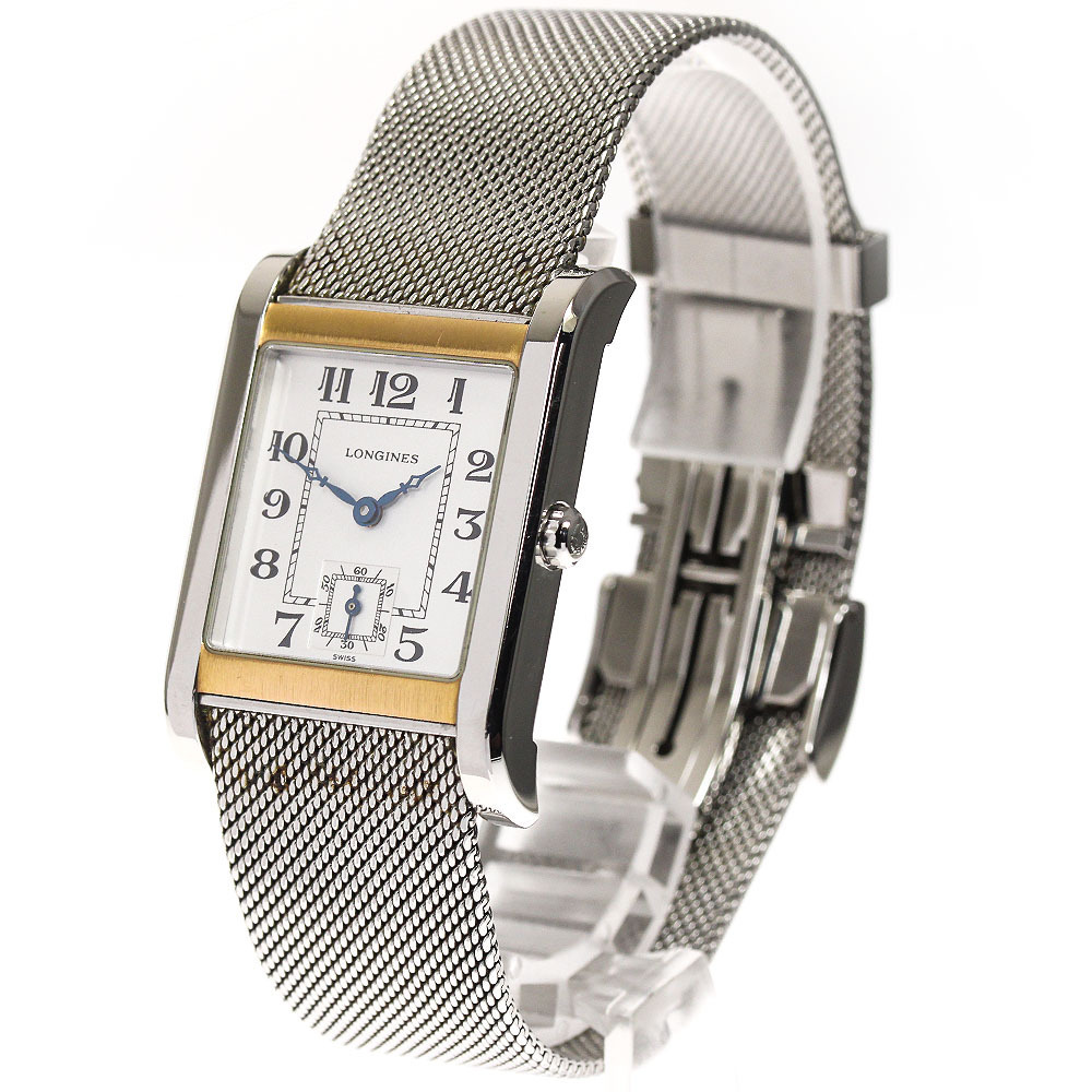 LONGINES】ロンジン スクエア スモールセコンド L5.673.5 クォーツ