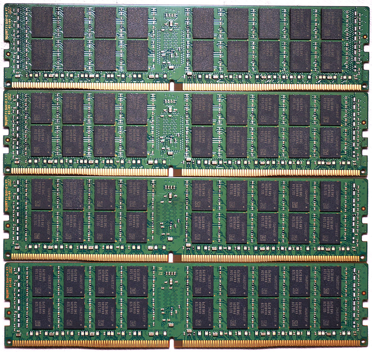 メモリ DDR4 ECC Registered 32GBx4枚 計128GB-