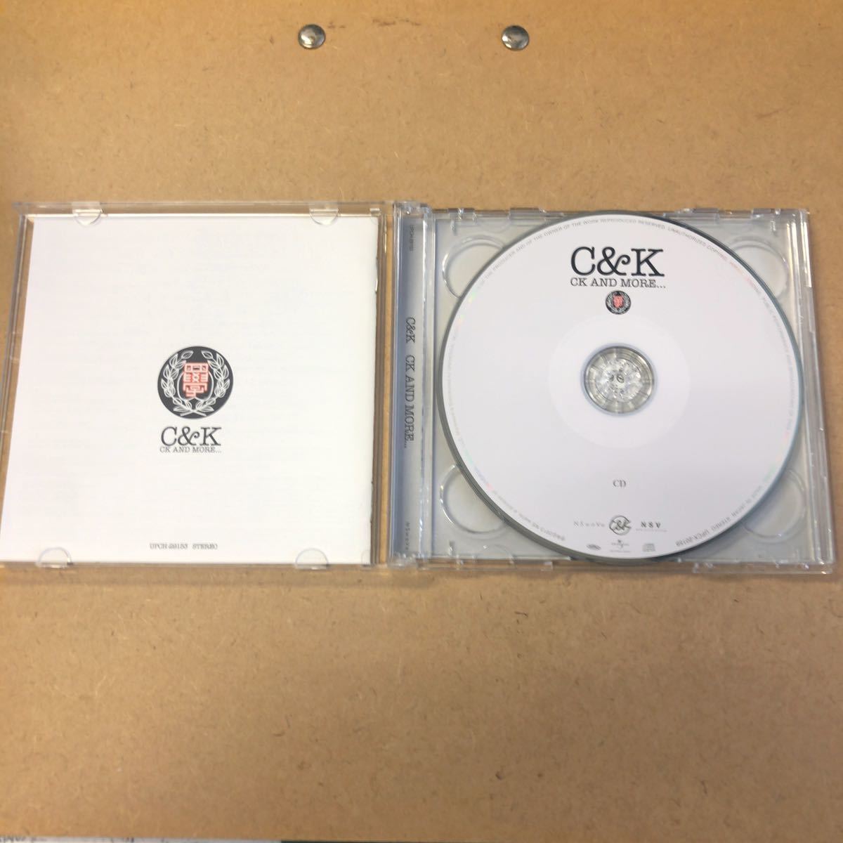 送料無料☆C&K『CK AND MORE...』初回限定盤CD＋DVD☆美品☆アルバム☆272_画像3