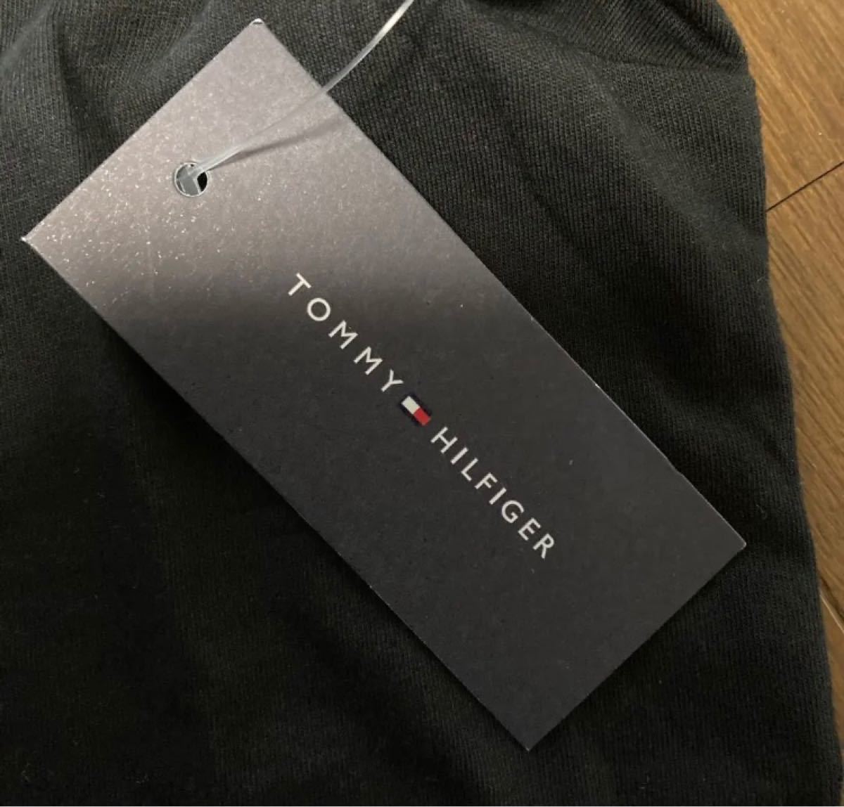 TOMMY HILFIGER トミーヒルフィガー　半袖Tシャツ　ブラック　Ｌサイズ（日本サイズXL相当）　新品タグ付き