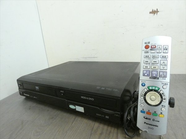 パナソニック/DIGA☆HDD/DVDレコーダー/VHS☆DMR-XP25V☆リモコン付 管