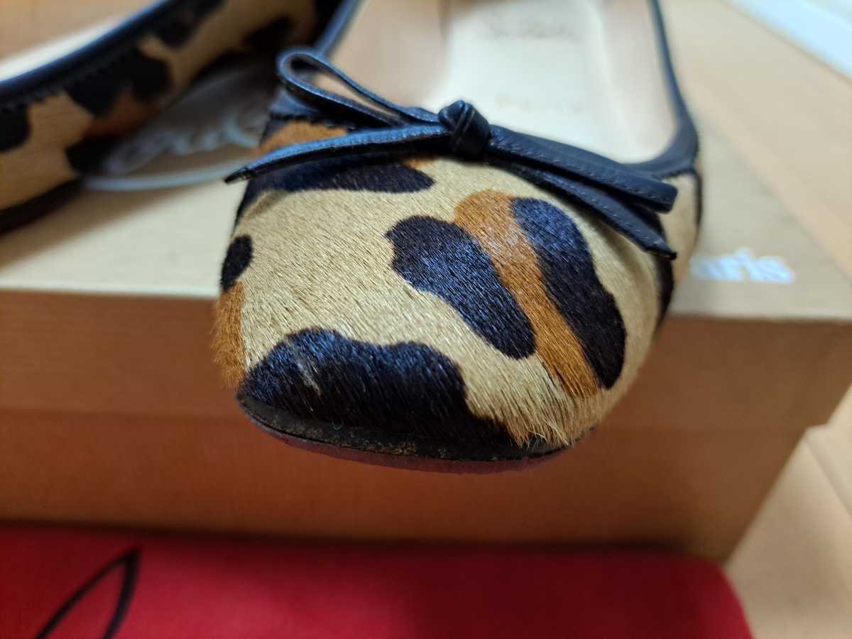 Christian Louboutinルブタンハラコヒョウ柄パンプス36.5 | labiela.com