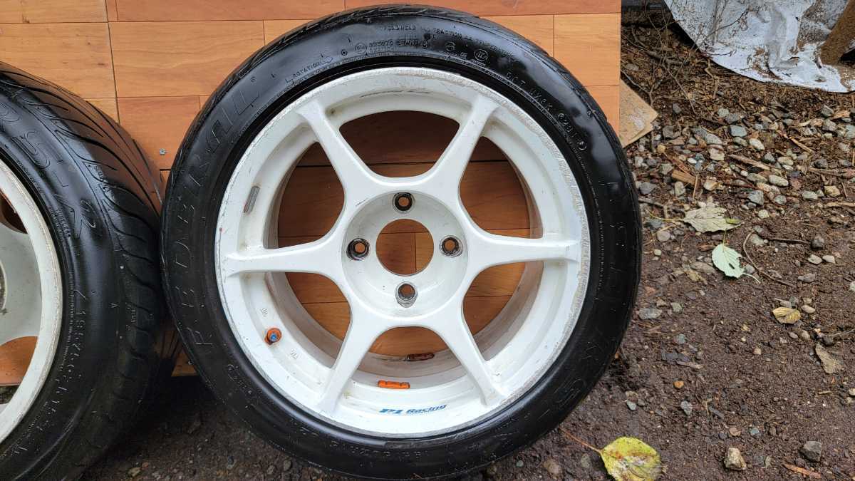 バディークラブ P1レーシング 8J +12 15インチ 4本セット P1 Buddyclub